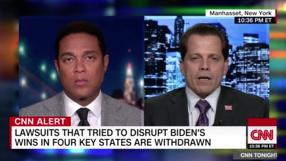 Scaramucci predicts three pieces of Trump's endgame