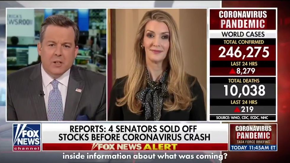 Advert shows GOP officials attacking Kelly Loeffler