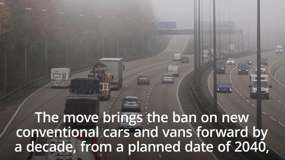 Ban on new petrol and diesel vehicles brought forward to 2030