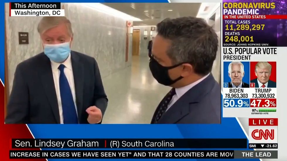 Pressure mounts on Trump ally Lindsey Graham over Georgia ballots call