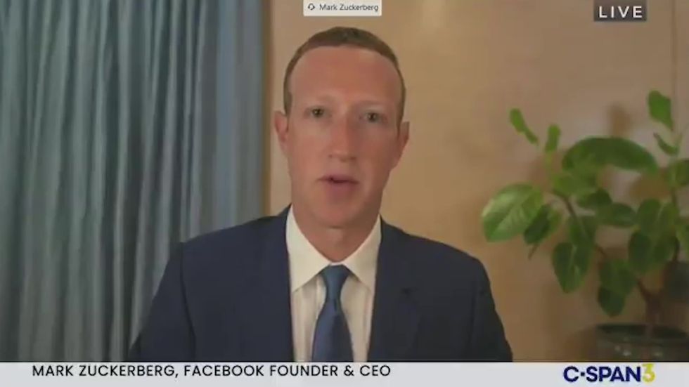 Mark Zuckerberg discusses Steve Bannon's Facebook account before US Senate Judiciary Committee