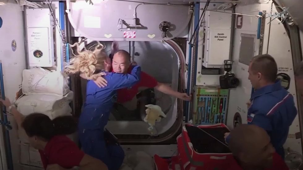 New SpaceX crew arrive at the International Space Station
