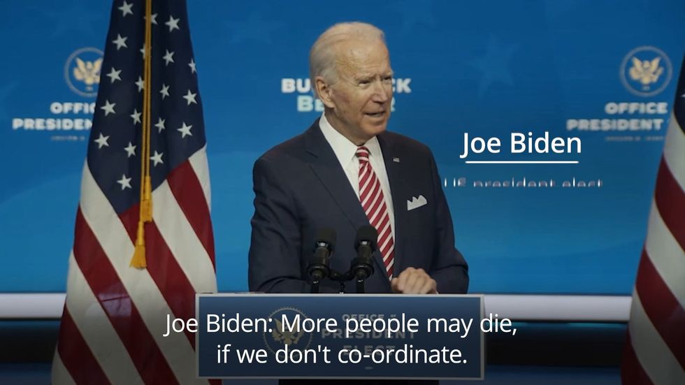 Biden warns 'more people may die' if Trump refuses to co-operate on transition
