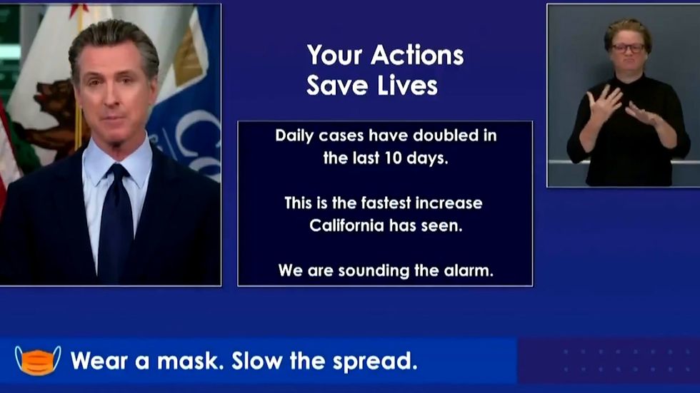 California slams 'emergency brake' on reopening plans amid coronavirus spike