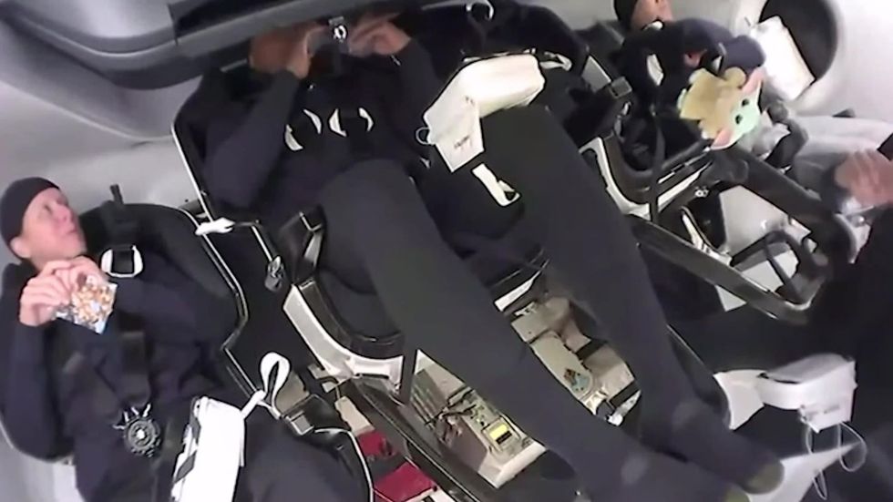Baby Yoda is SpaceX and Nasa's Zero-G Indicator
