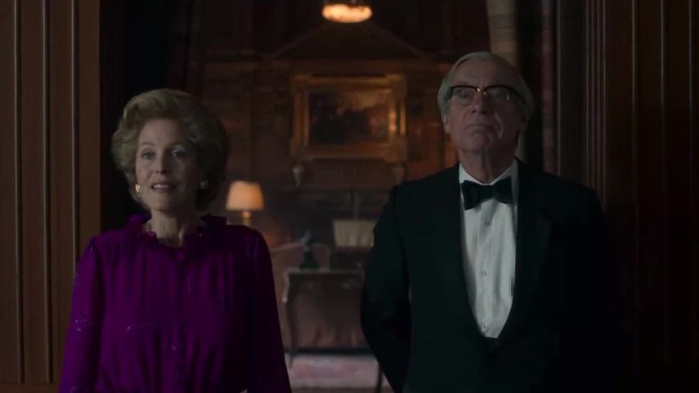 Margaret Thatcher interrupts the Royal Family at Balmoral on The Crown