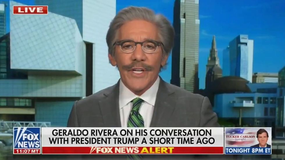 Geraldo Rivera has ‘heartfelt’ call with Trump