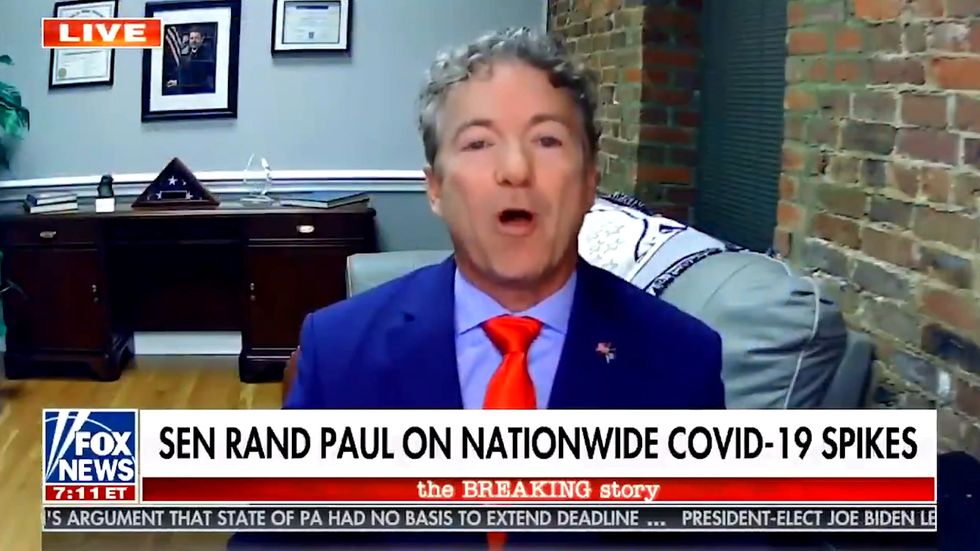 Pro-Trump senator says Covid survivors should throw away their masks and 'celebrate'
