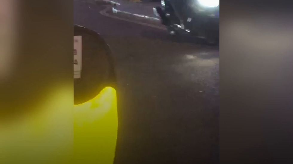 Car crashes into Edmonton police station in London