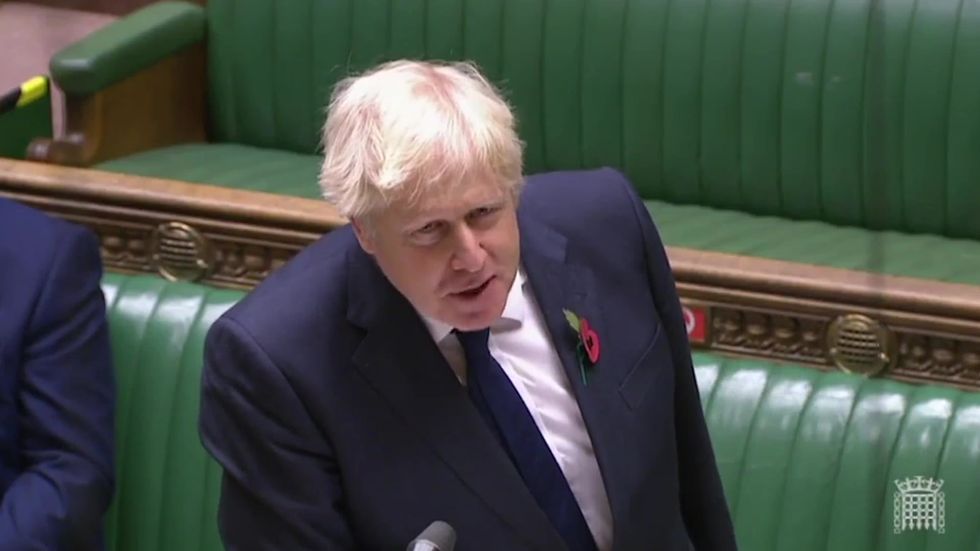 Boris Johnson refers to Donald Trump as 'previous president'