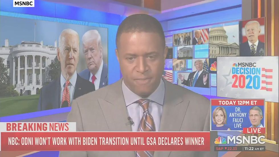 MSNBC cuts off Ken Dilanian as he replies 'oh s***' and 'f***' to anchor question about transition