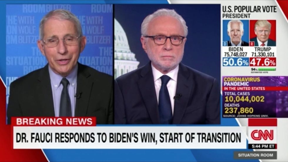 Dr Fauci says he will work with Biden