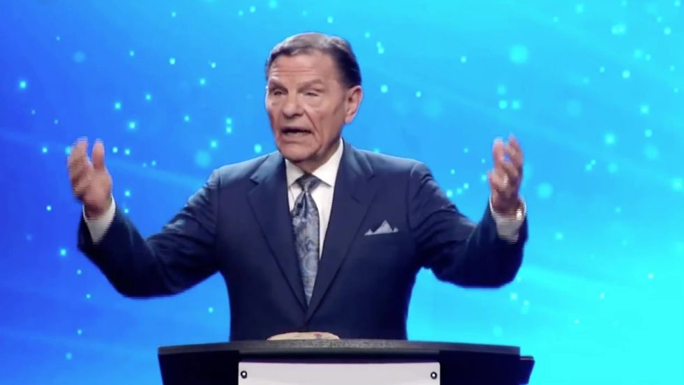 Pro-Trump Christian evangelical Kenneth Copeland laughs manically over media calling Biden's win
