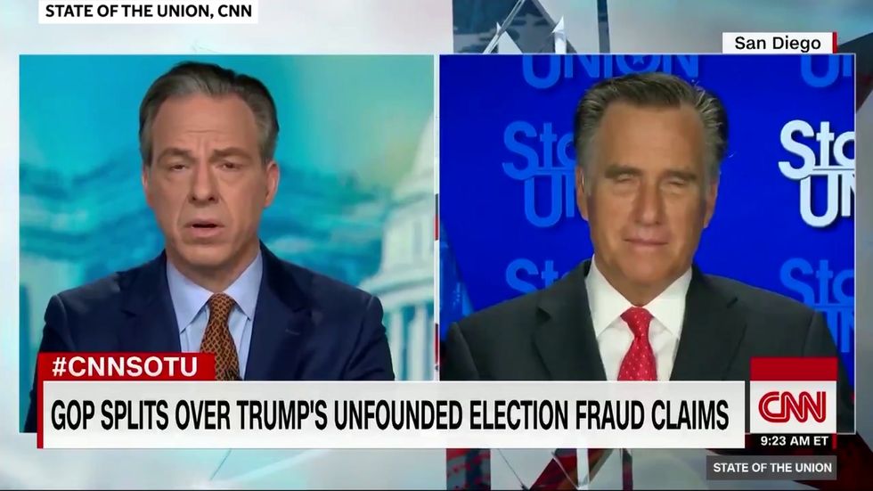 Mitt Romney says Trump will eventually 'accept the inevitable'