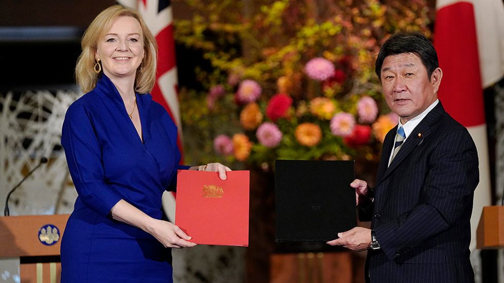 Liz Truss secures tariff wins with her Japan trade deal – for products UK doesn’t export