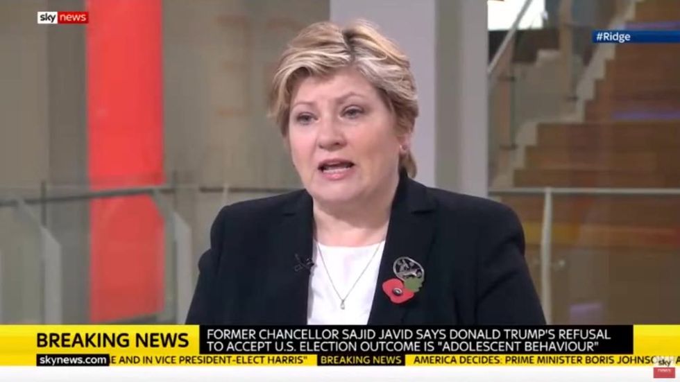 Emily Thornberry says government 'sucked up' to Trump and got nothing in return