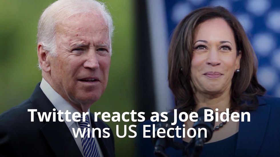 Twitter reacts to Joe Biden winning election