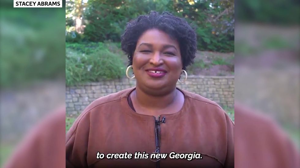 Stacey Abrams thanks voters for making Georgia a pivotal battle-ground state