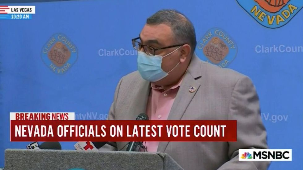 Nevada election official: 'I am concerned about the safety of my staff'