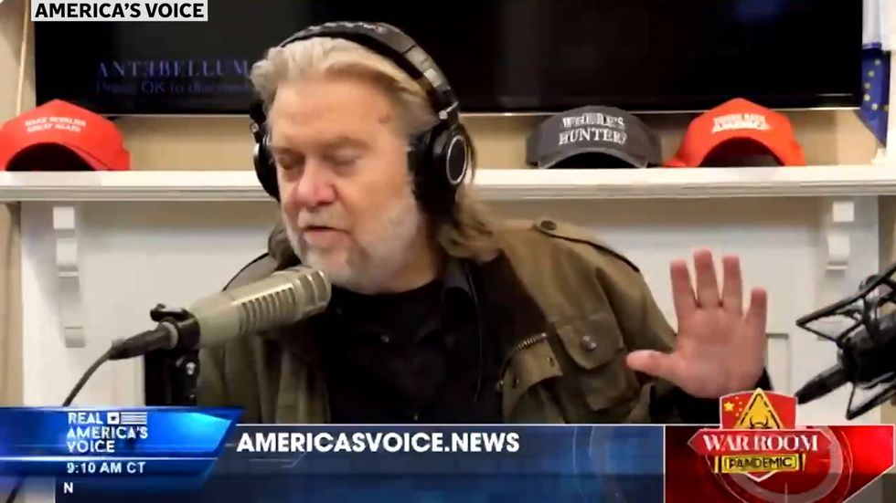 Steve Bannon calls for Fauci and FBI director Christopher Wray to be beheaded