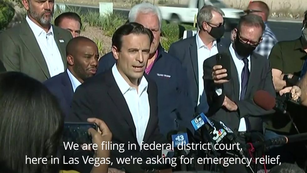 Trump campaign intends to file lawsuit in Nevada