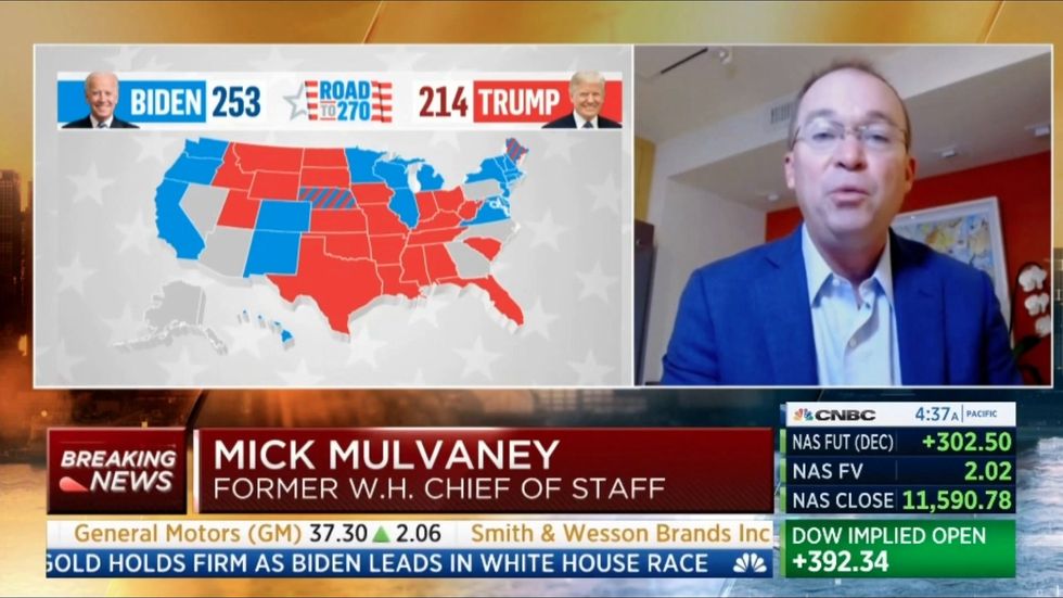 Former White House chief of staff promises Trump will give up power peacefully