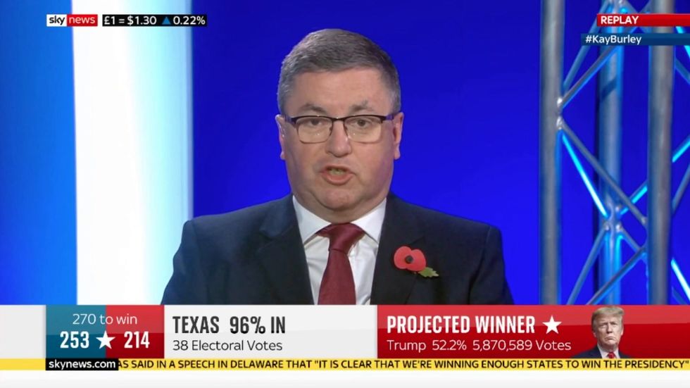 Robert Buckland calls for a 'smooth transition of power' in US