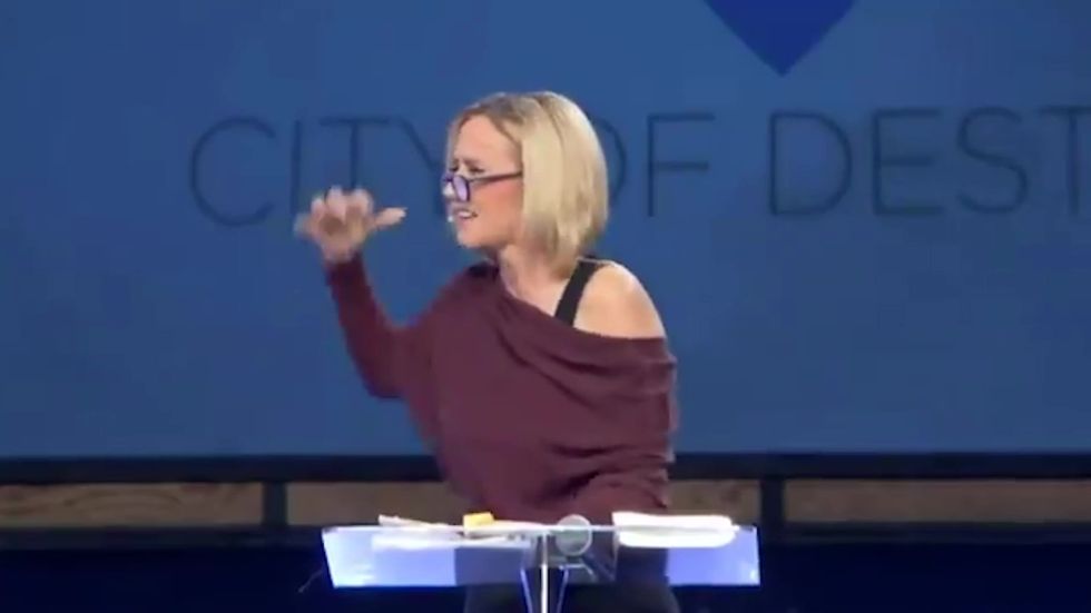Trump's spiritual adviser Paula White leads impassioned prayer service calling for his re-election
