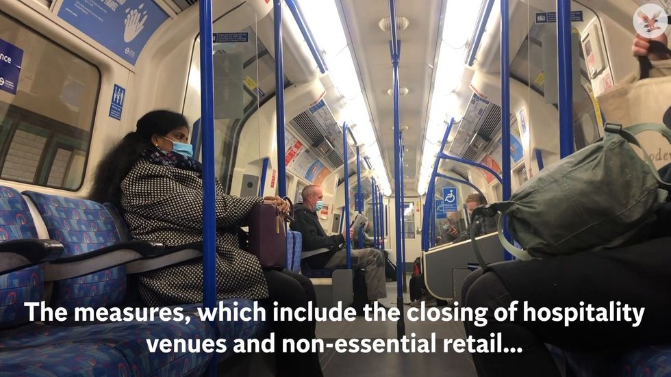 Londoners continue to travel despite second national lockdown