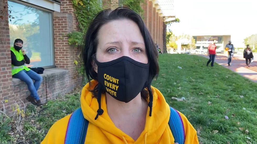 'Count Every Vote' protest in Philadelphia