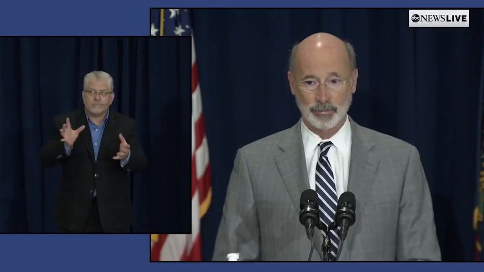 Pennsylvania governor calls Trump lawsuit 'disgrace'