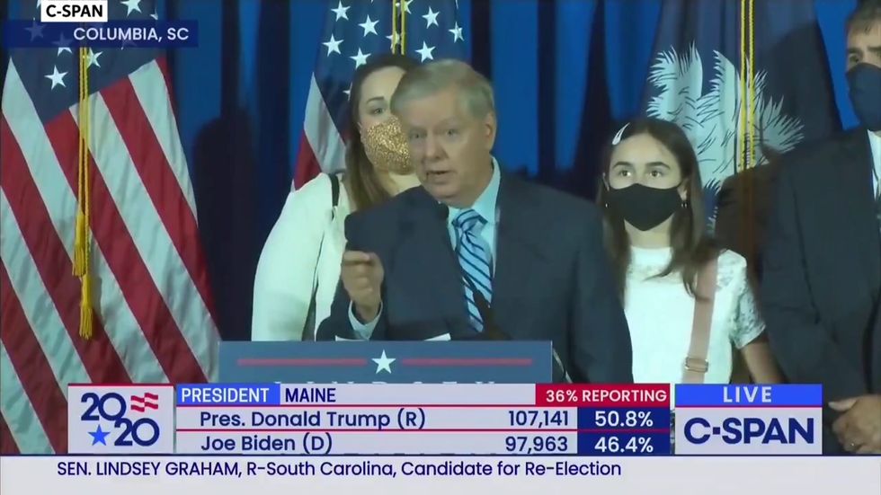 Lindsey Graham tells liberal donors to his opponent 'you wasted a lot of money'
