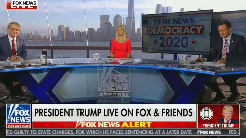 Donald Trump asked if he has loved being president says the job has been 'mean'