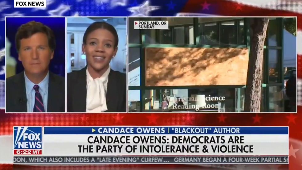 Candace Owens says she is backing 'mob rule' when she votes for Trump