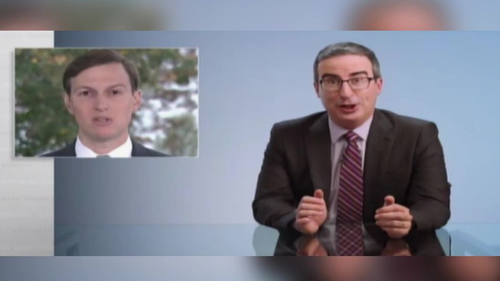 John Oliver calls Jared Kushner 'Harvard's shiniest mistake'