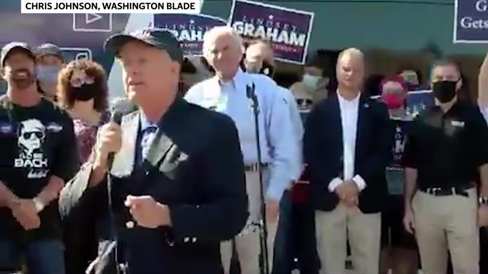 Lindsey Graham say women can accomplish anything if they are pro-Life and are like Justice Barrett