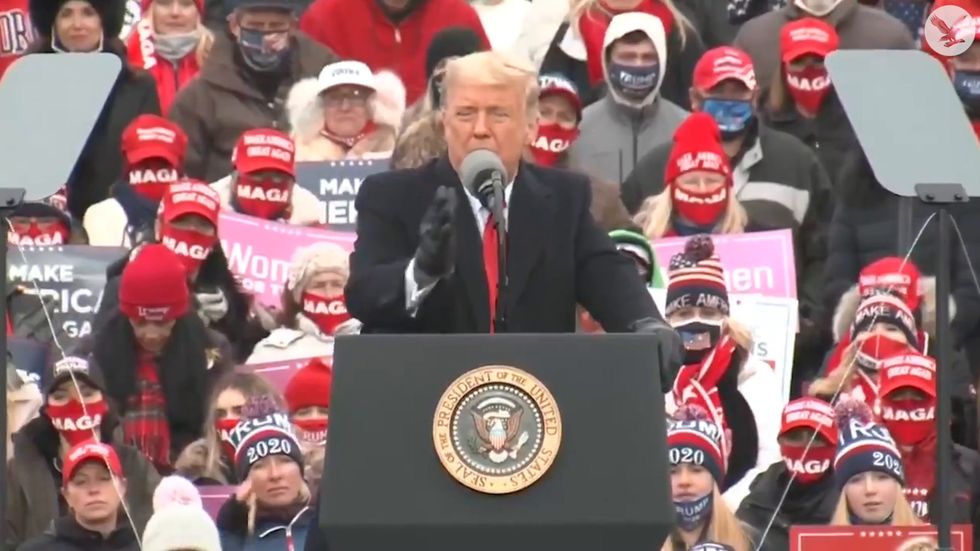 Trump compares Minneapolis in George Floyd protests to Berlin in World War Two