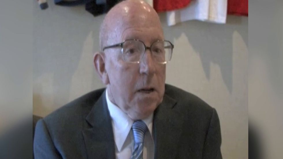 England 1966 World Cup winner Nobby Stiles speaks in 2014 at medal auction
