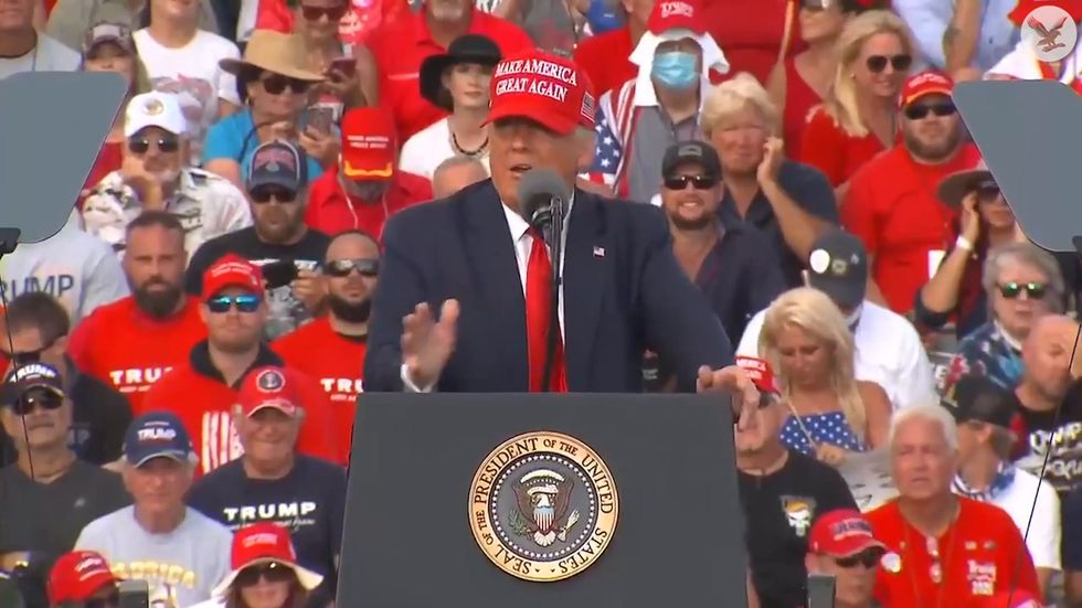 Trump threatens unmasked 'Anonymous' whistleblower with 'bad things'