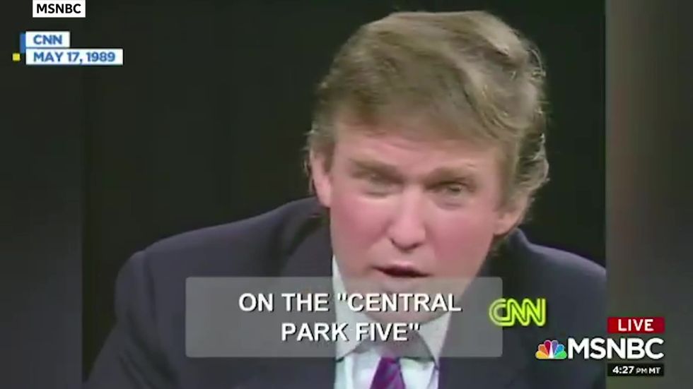 MSNBC airs supercut of Trump's racist remarks from the past 30 years