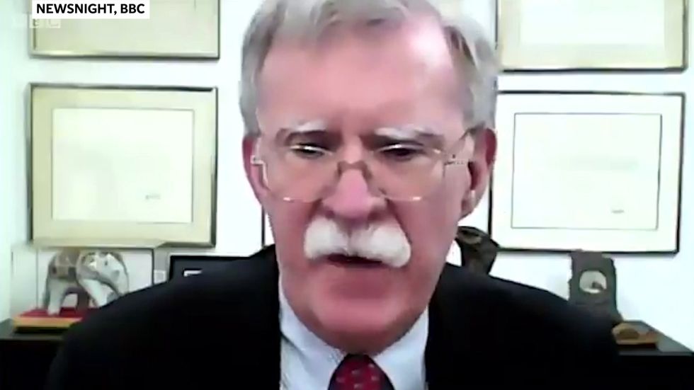 'I was worried about Trump endangering American security' John Bolton speaks to Emily Maitlis