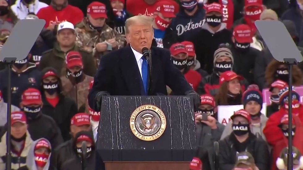 Key moments from Trump's three-state rally day