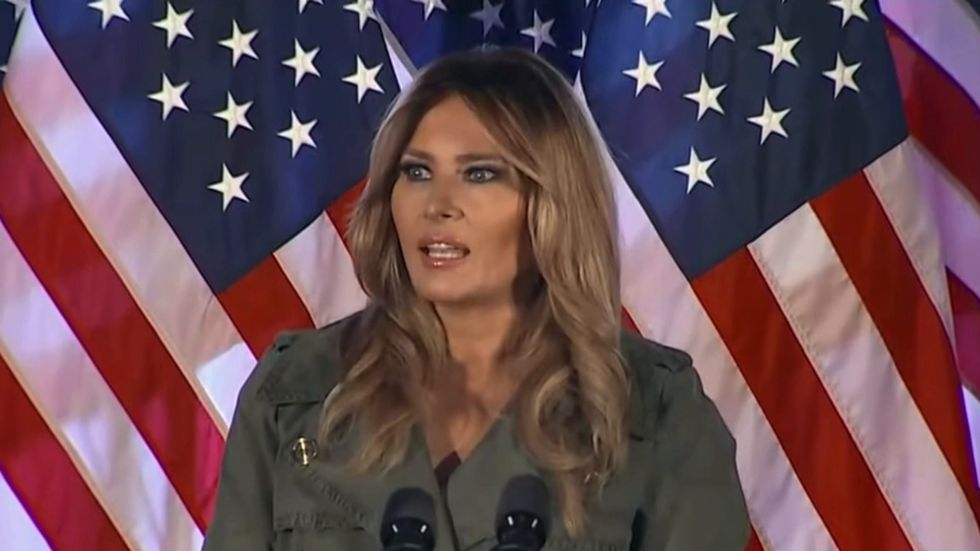 Melania Trump says she 'believes in scientists' despite Trump's attacks on Dr Fauci