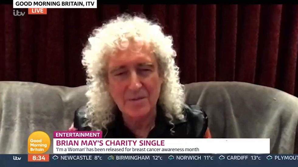 Brian May says he is 'grateful to be alive' after heart attack and stomach haemorrhage