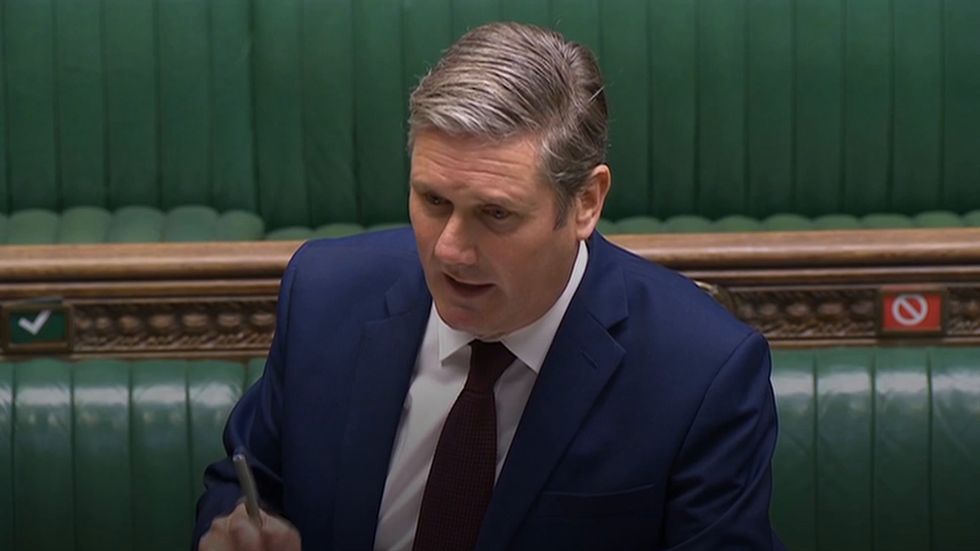 Keir Starmer involved in road collision with a cyclist