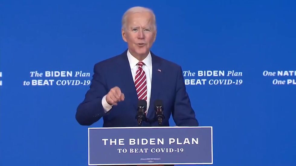 Joe Biden calls for a nationwide mask mandate