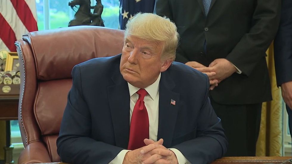 Trump says he prefers first debate performance over being calm and measured