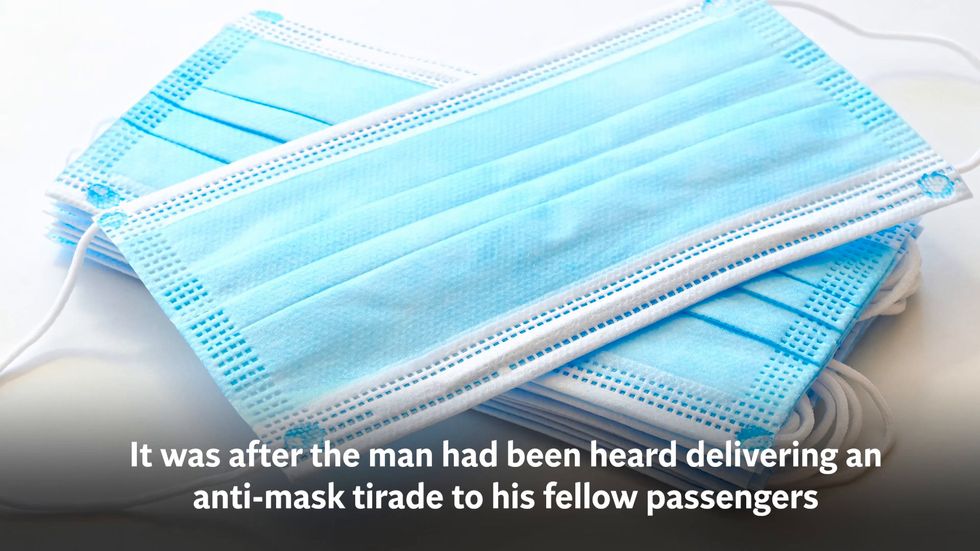 Passenger's wife 'slaps him' after anti-mask tirade on easyJet flight