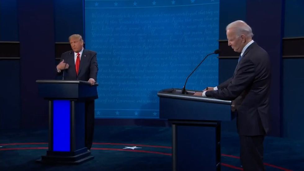 Biden tells Trump 'release your tax returns or stop talking about corruption'