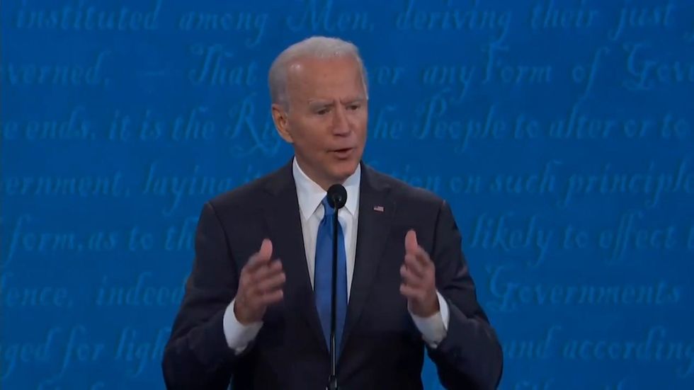 Biden: 'I don't look at this in blue states and red states, they're all the United States'